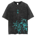 Kaiju No. 8 Anime Oversized Graphic Tee | Vintage Washed