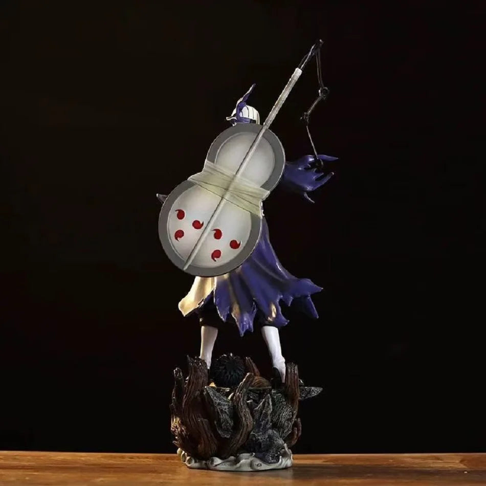 22cm Uchiha Obito Action Figures double headed Statue PVC Collection Figurine