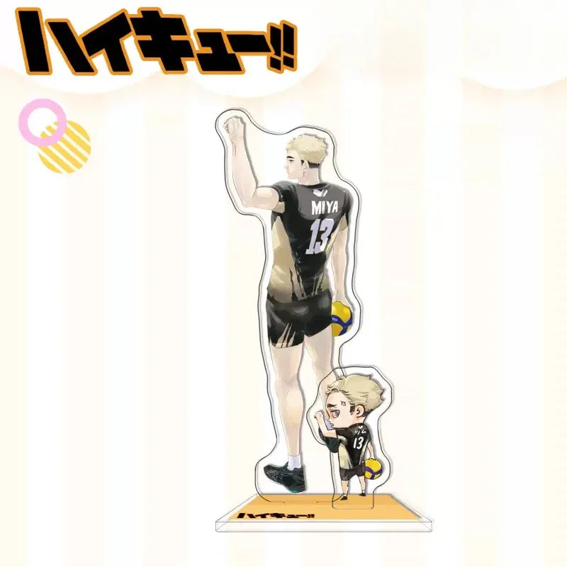 Haikyuu!! Double insertion Acrylic Stand Desktop Plate Stand Model
