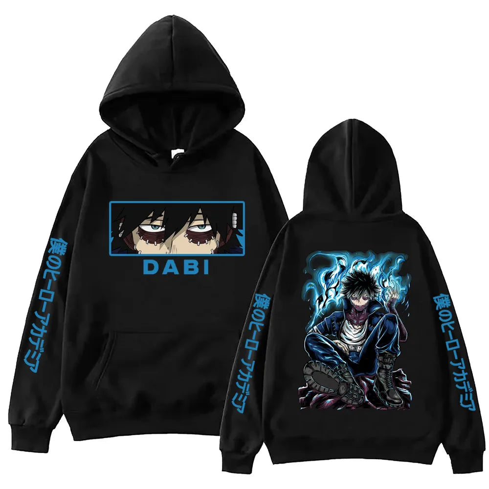 Dabi Harajuku  Pullover Hoodie