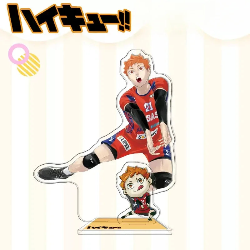 Haikyuu!! Double insertion Acrylic Stand Desktop Plate Stand Model