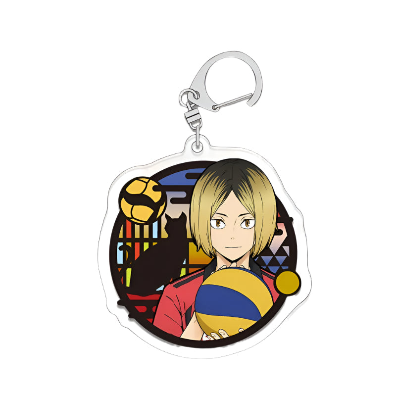 Haikyuu Acrylic Keychain Fashion Backpack  Hanging Keychain