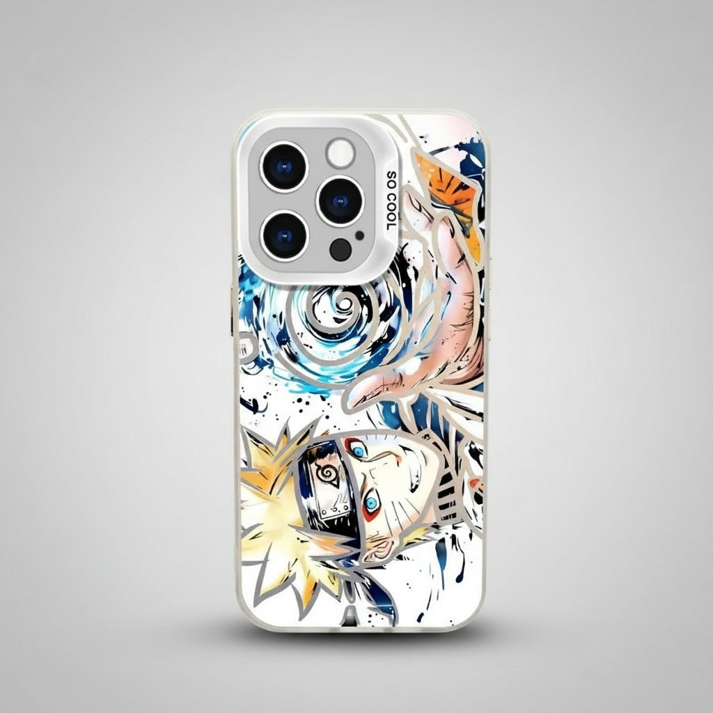 Naruto Sasuke Kakashi 3D Shockproof Phone Case for iPhone
