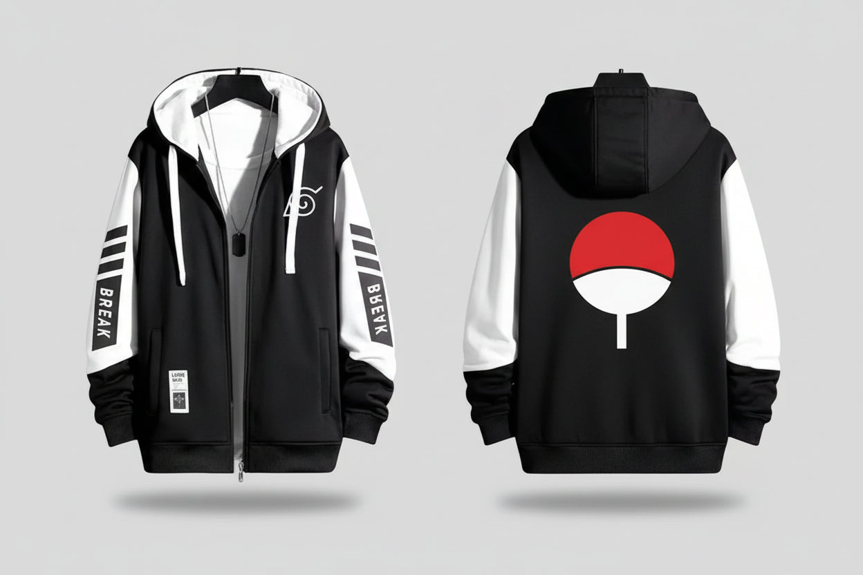 Naruto Uchiha Clan Cloak Jacket