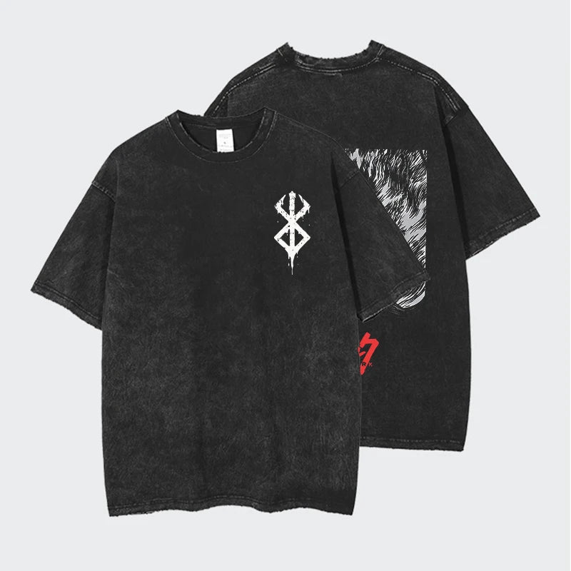Berserk 'Brand of Sacrifice' Washed Graphic T-Shirt
