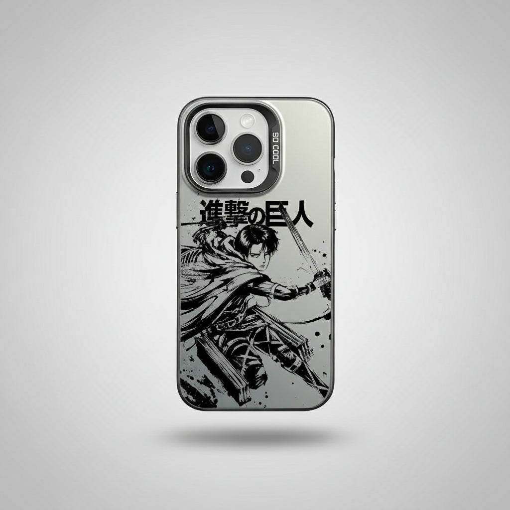 Levi Ackerman Phone Case For iPhone Colorful Gradient Soft TPU Back Cover