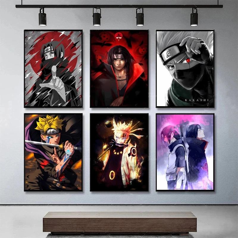 Premium Naruto Anime Hanging Poster Collection