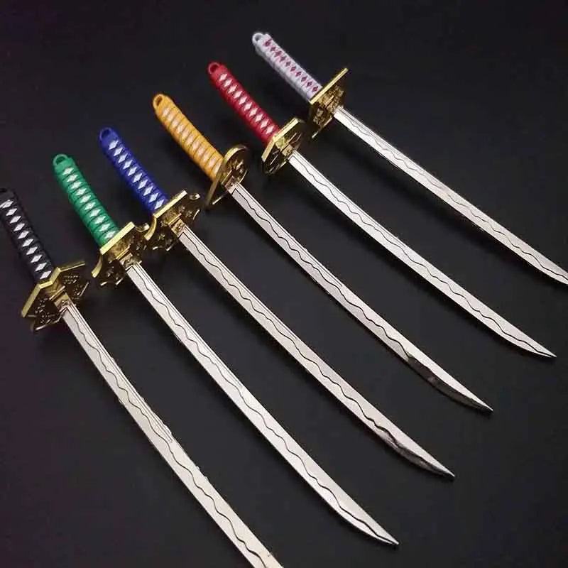 Mini Roronoa Zoro Samurai Sword Keychain