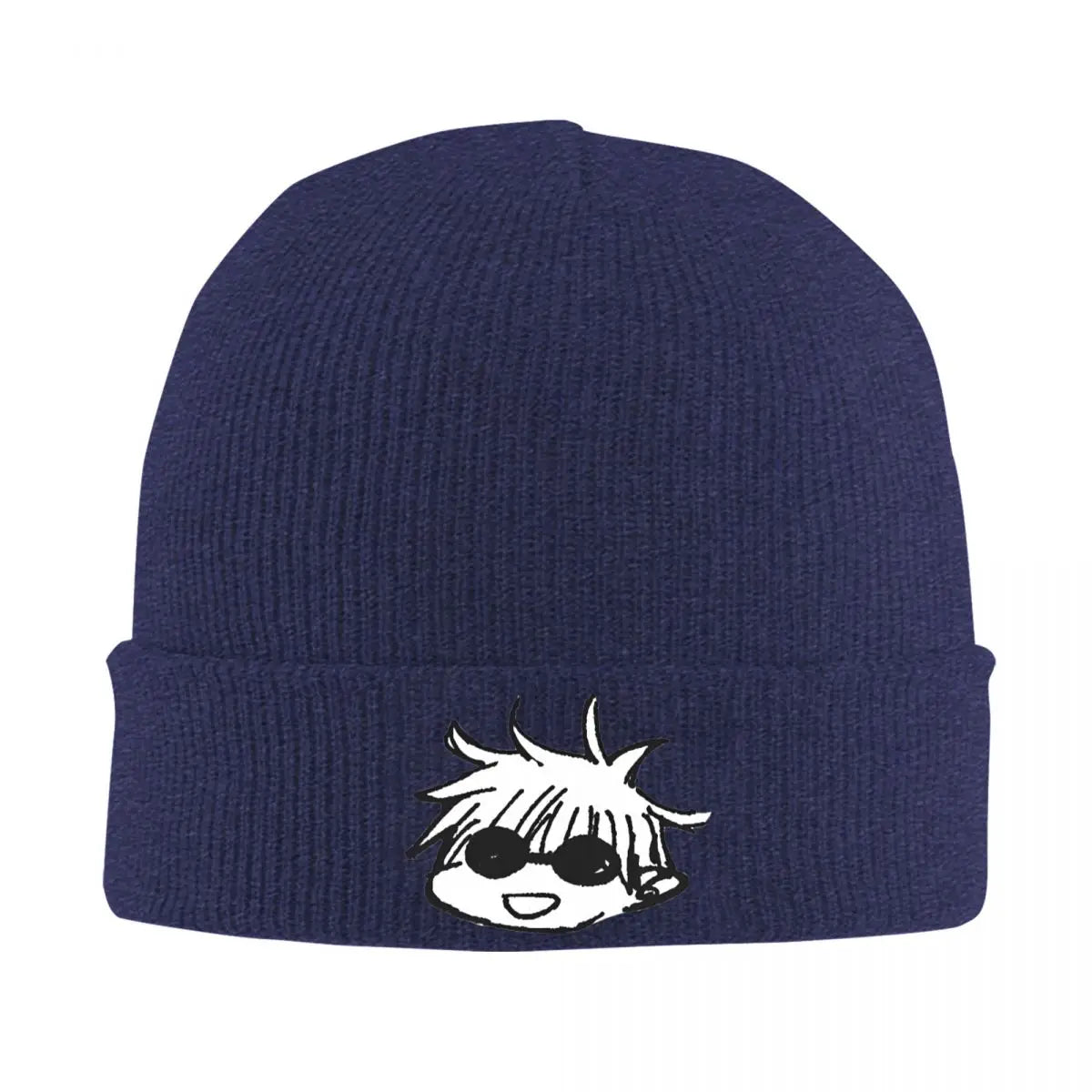 Gojo Satoru Jujutsu Kaisen Baggy Beanie | Unisex Winter Knitted Anime Hat