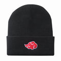 Akatsuki Red Cloud Beanie | Unisex Embroidered Winter Warm Hat