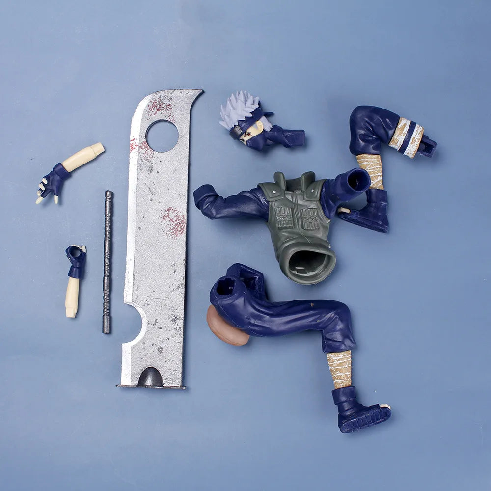 Figura de acción de Naruto Hatake Kakashi, modelo de PVC