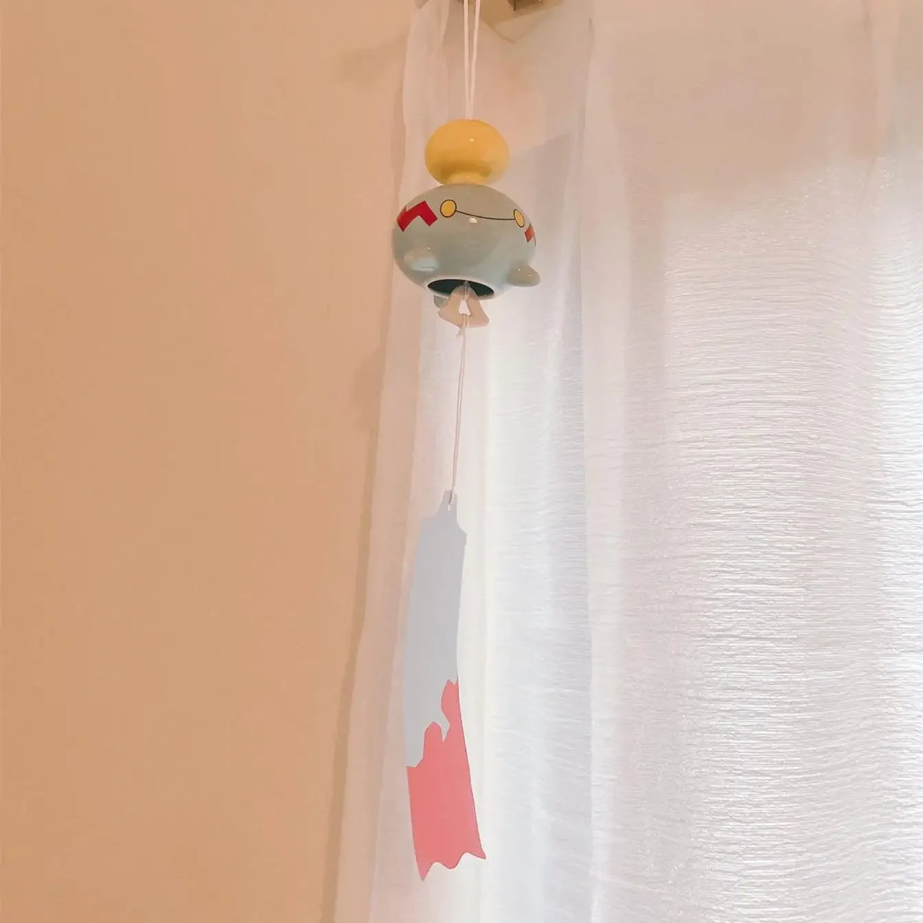 Pokemon Chimecho Wind Bell Handmade Wind Chimes Outdoor Glass Furin Wall Hanging Home Decor