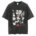 Naruto Anime Streetwear Short Sleeve Cotton Vintage T-shirts