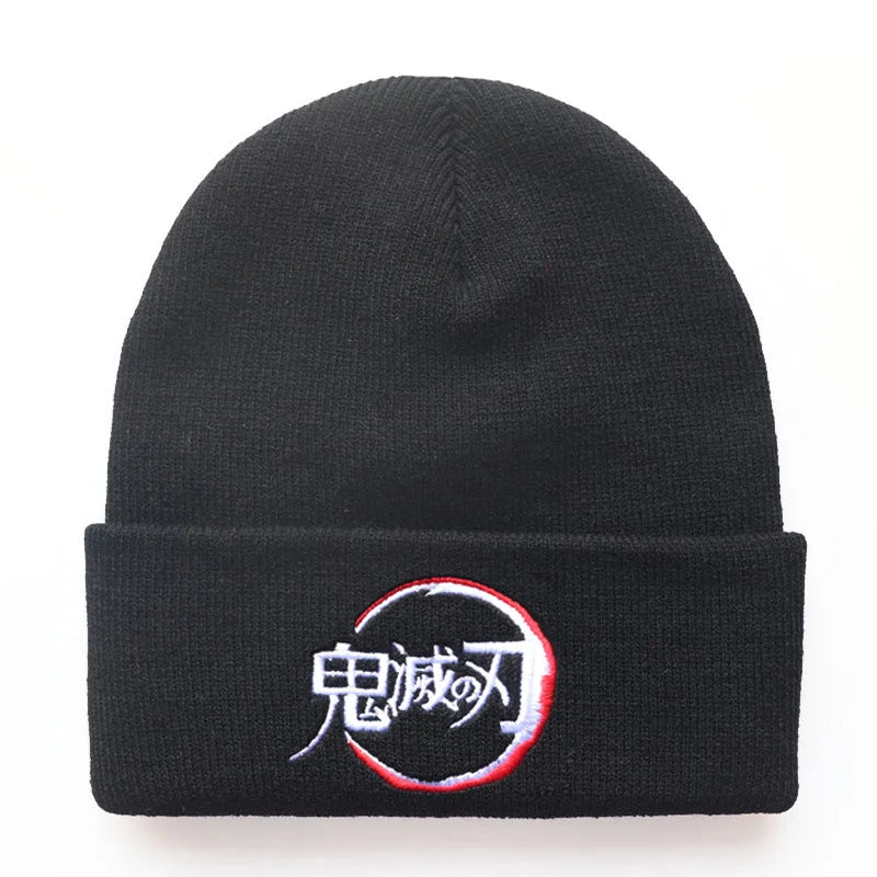 Kimetsu no Yaiba (Demon Slayer) Knitted Beanie | Unisex Streetwear & Winter Hat