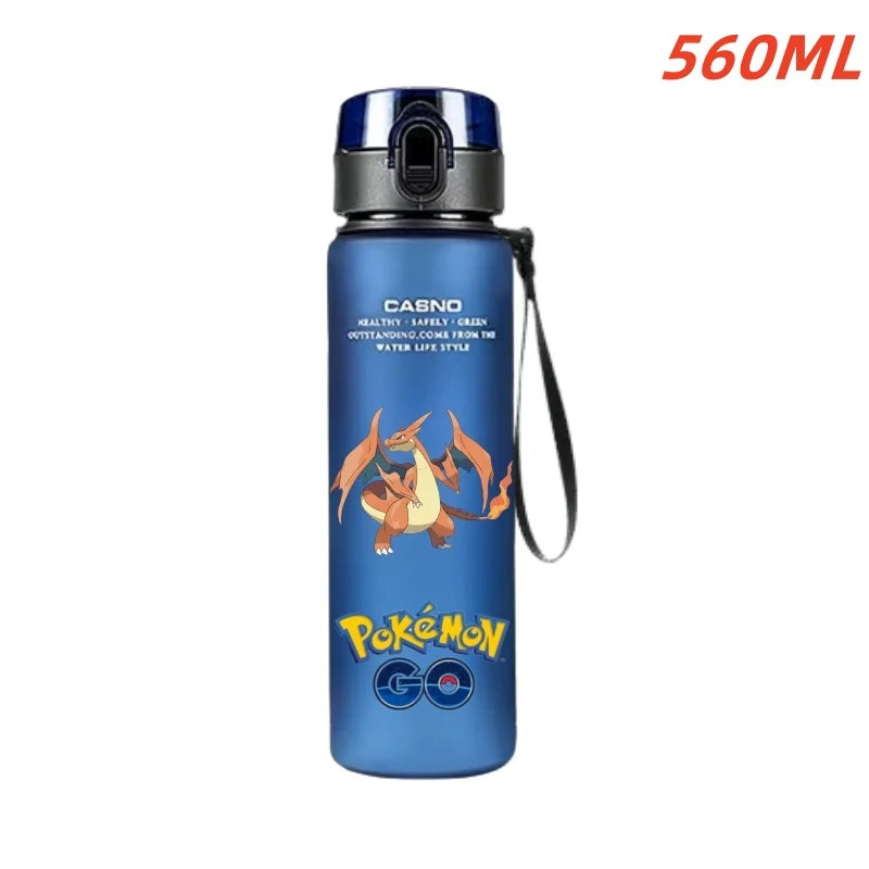 560ML Pokemon Water Cup Portable Water Bottle