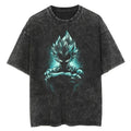 Dragon Ball Print Oversize Streetwear Vintage Tees