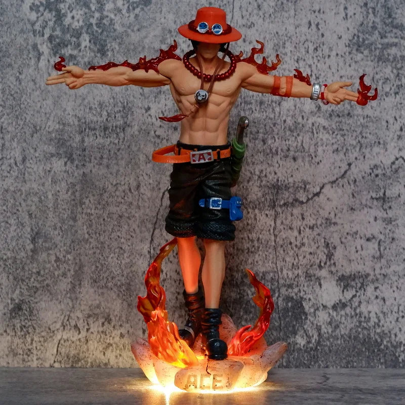 28cm Portgas D Ace PVC Action Figurine