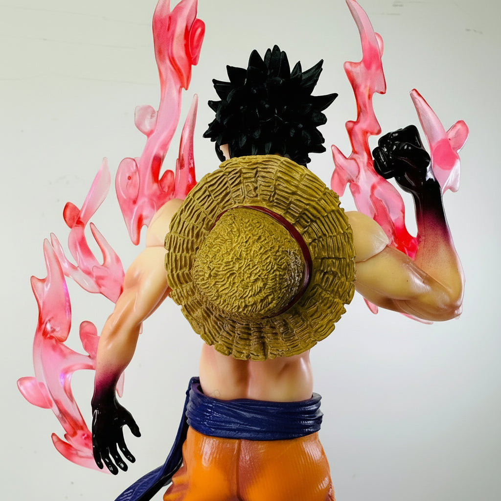 One Piece Monkey D. Luffy Flowing Cherry Action Figures PVC Model