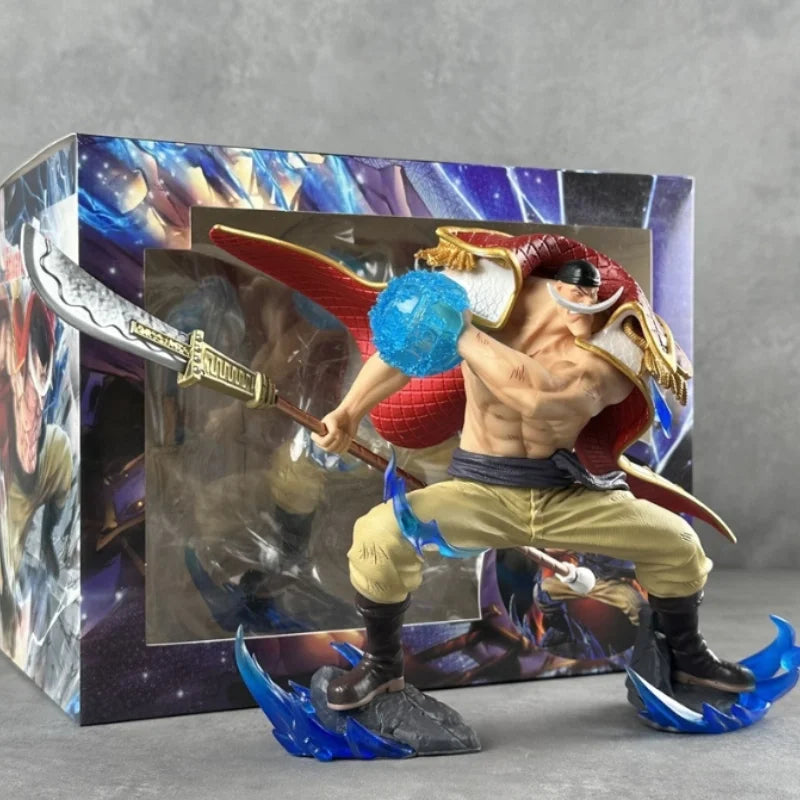 One Piece Edward Newgate Whitebeard Battle Pose Action Figure Model