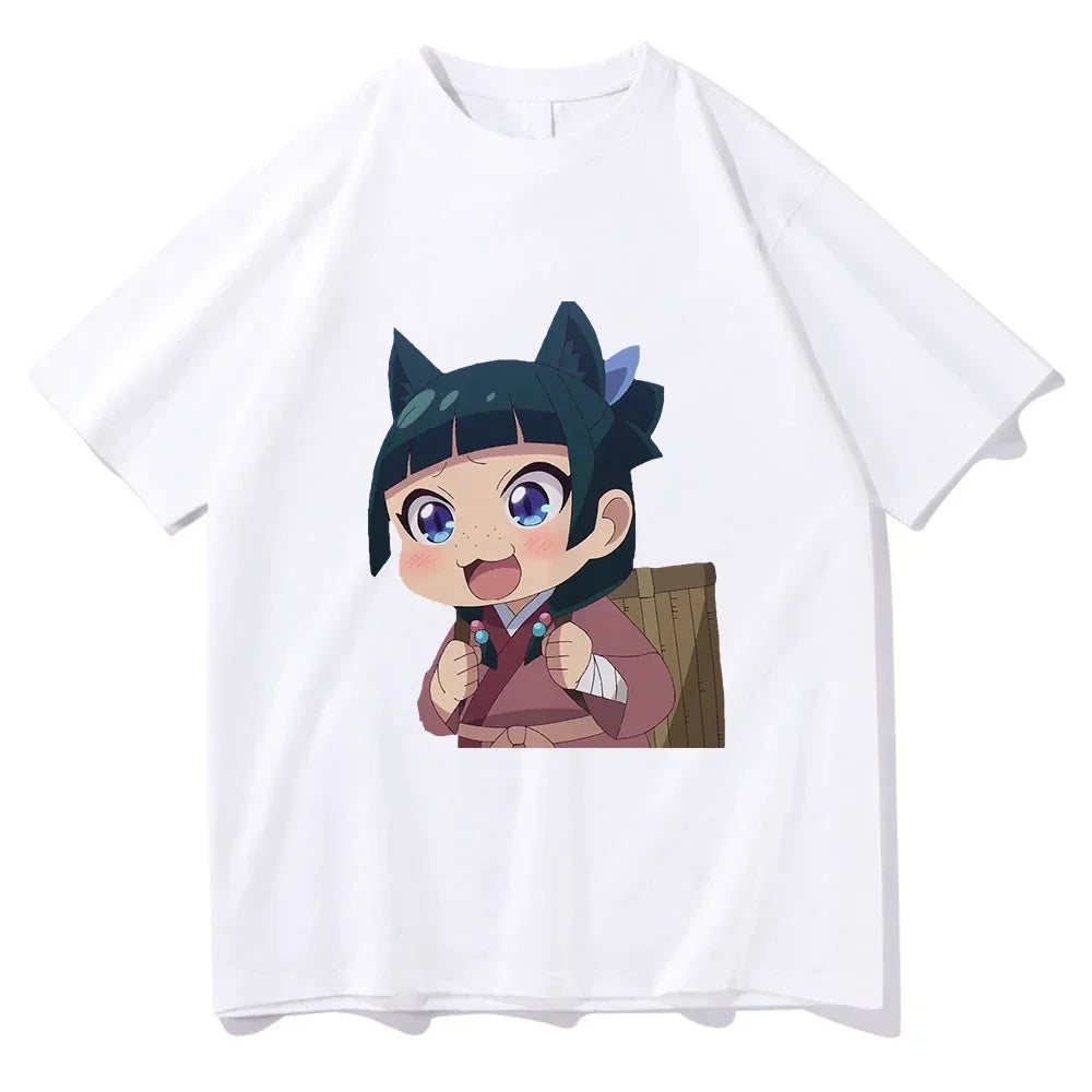 The Apothecary Diaries Maomao Cute Graphic Print T Shirt