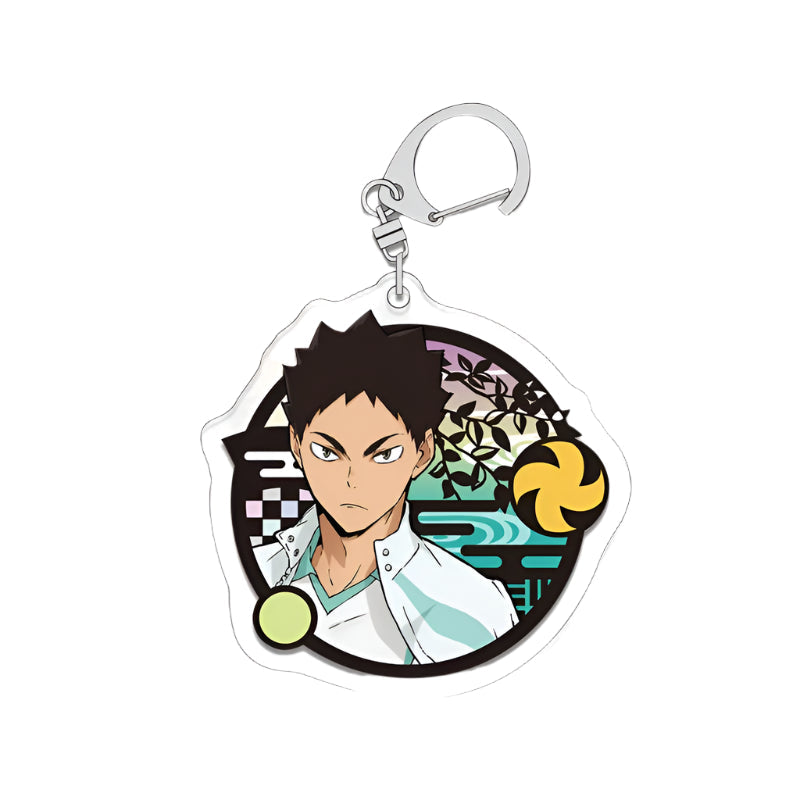 Haikyuu Acrylic Keychain Fashion Backpack  Hanging Keychain