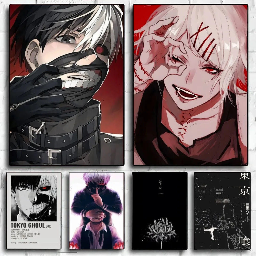 Tokyo Ghoul Poster Wall Art Painting