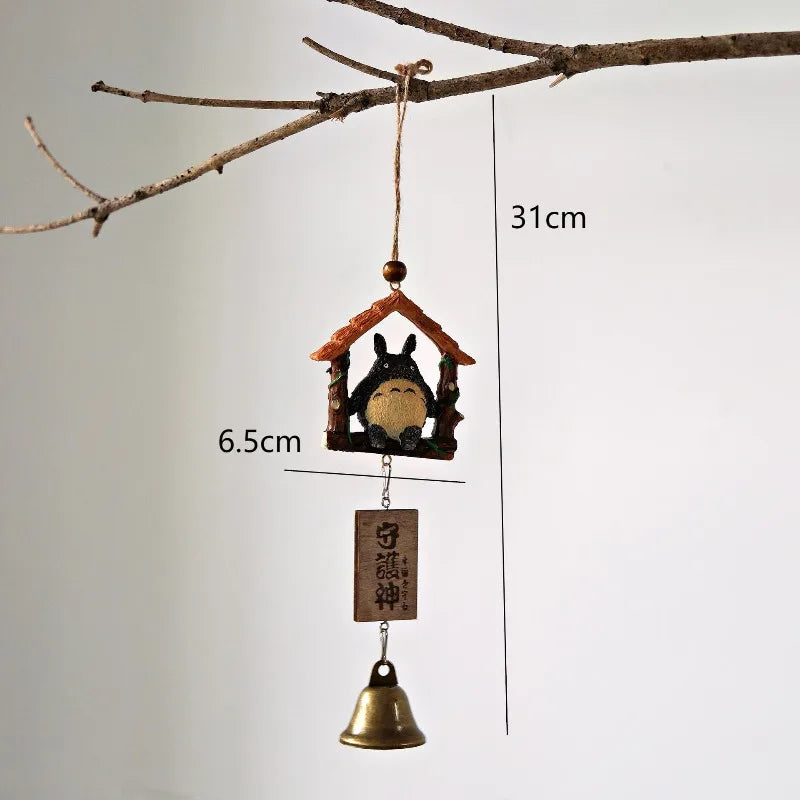 My Neighbor Totoro Wind Chime Resin Hanging Bell & Creative Home Decor and Wall Ornament