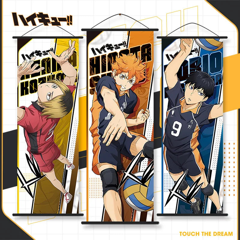 Haikyuu!! Hanging Posters Wall Paintings