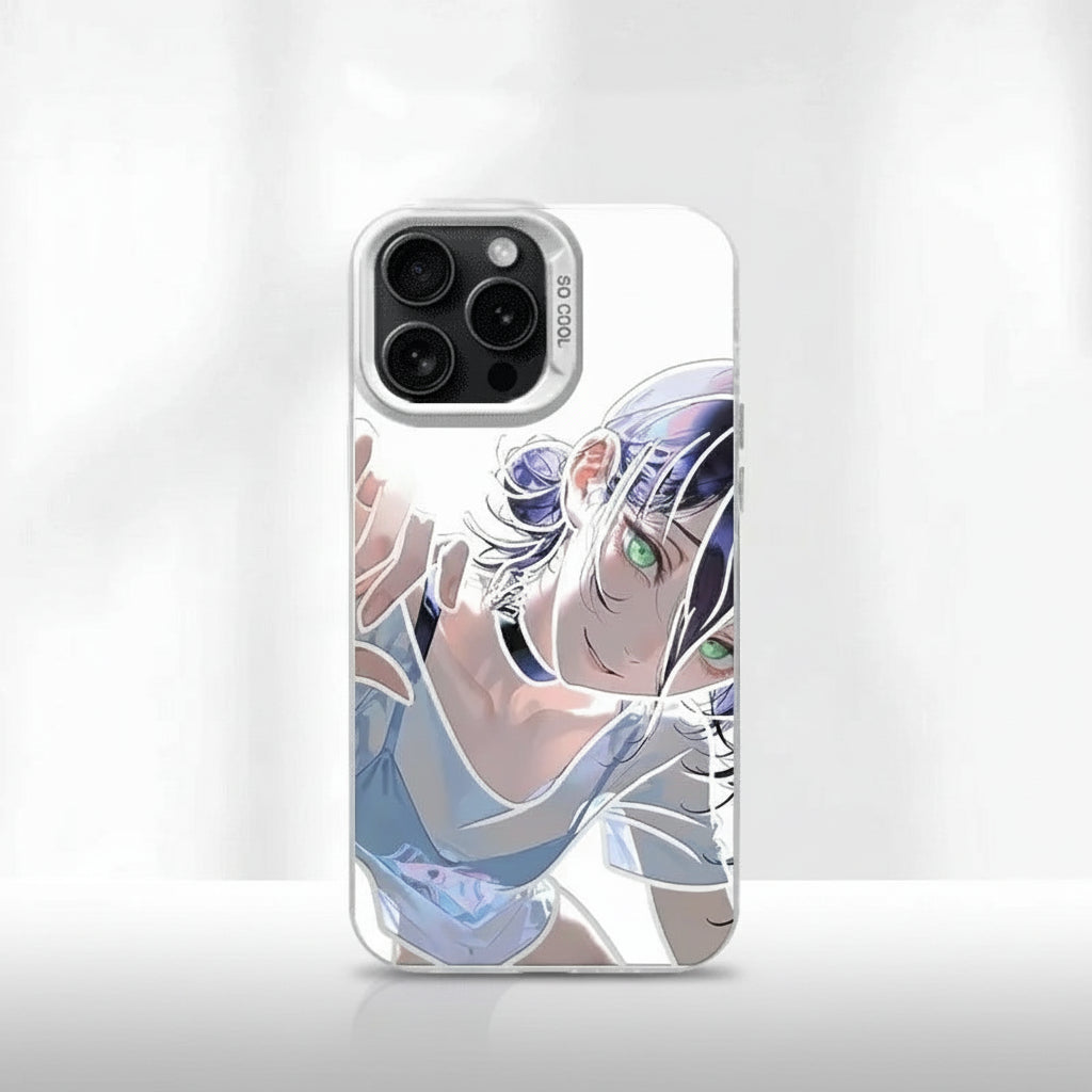Chainsaw Man Reze Bomb Devil Anime Phone Case for iPhone