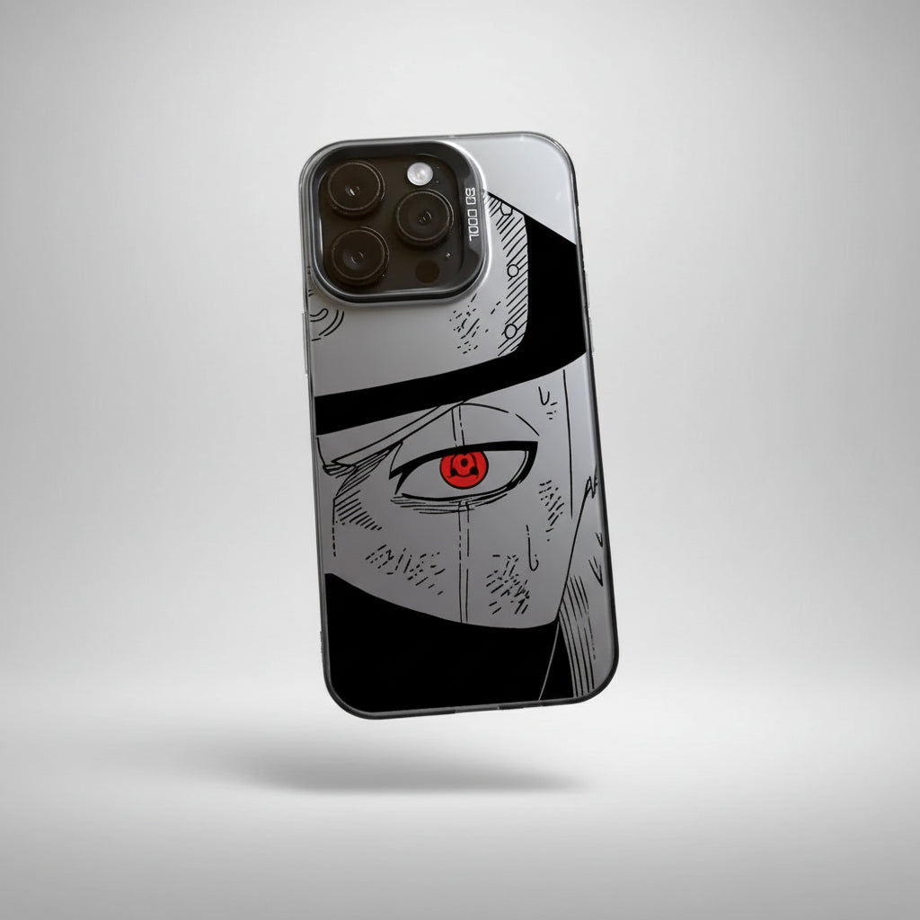 Kakashi Hatake iPhone Anti-Fall Phone Case - Matte Black Protective Cover