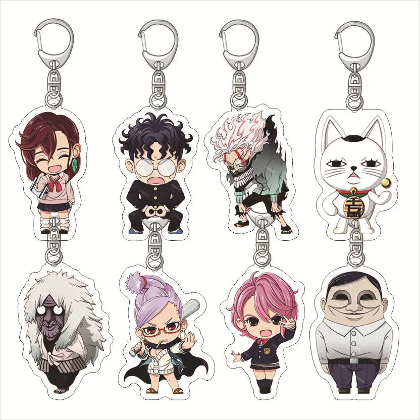 Llavero con dibujos animados de Anime Dandadan Momocute
