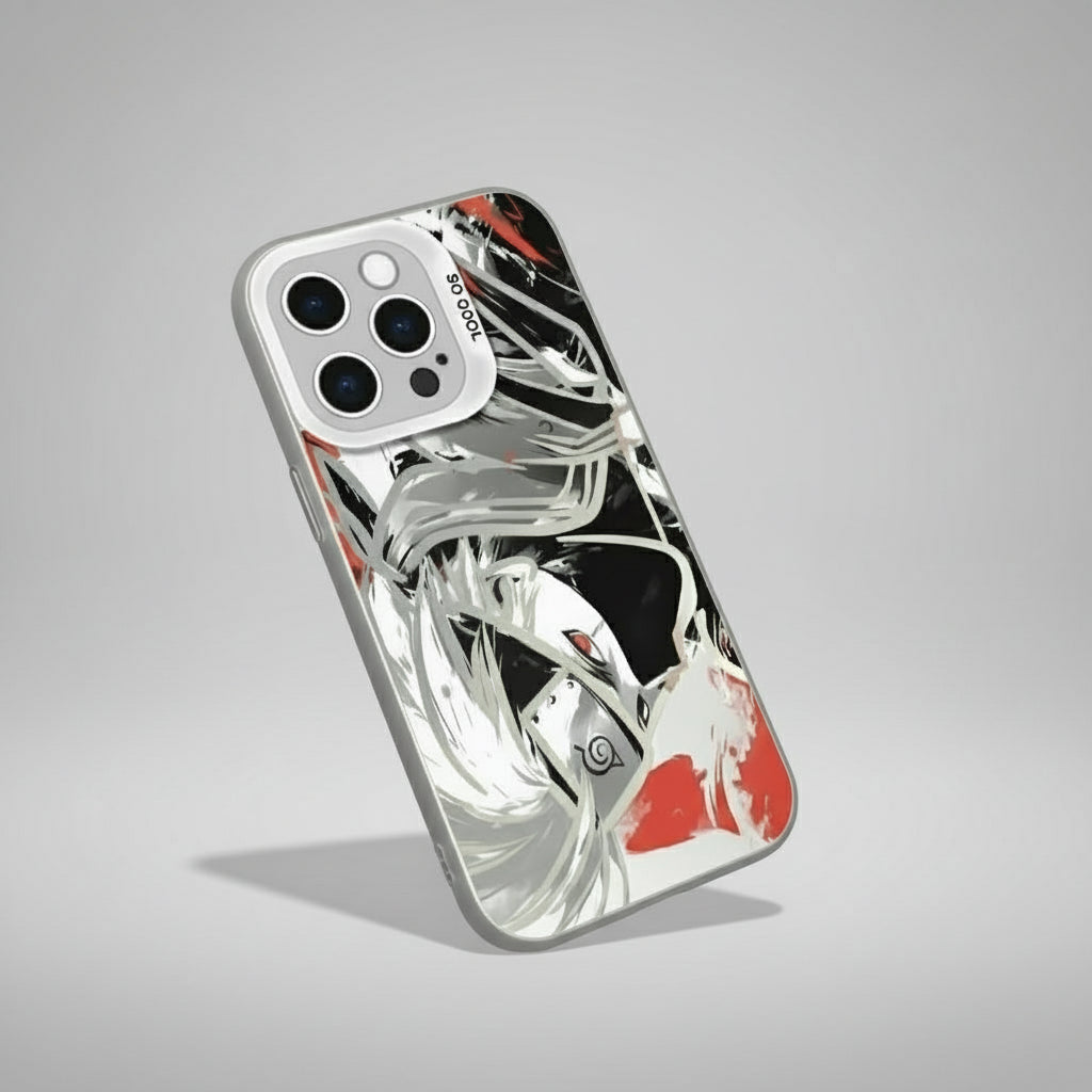 Naruto Sasuke Kakashi 3D Shockproof Phone Case for iPhone