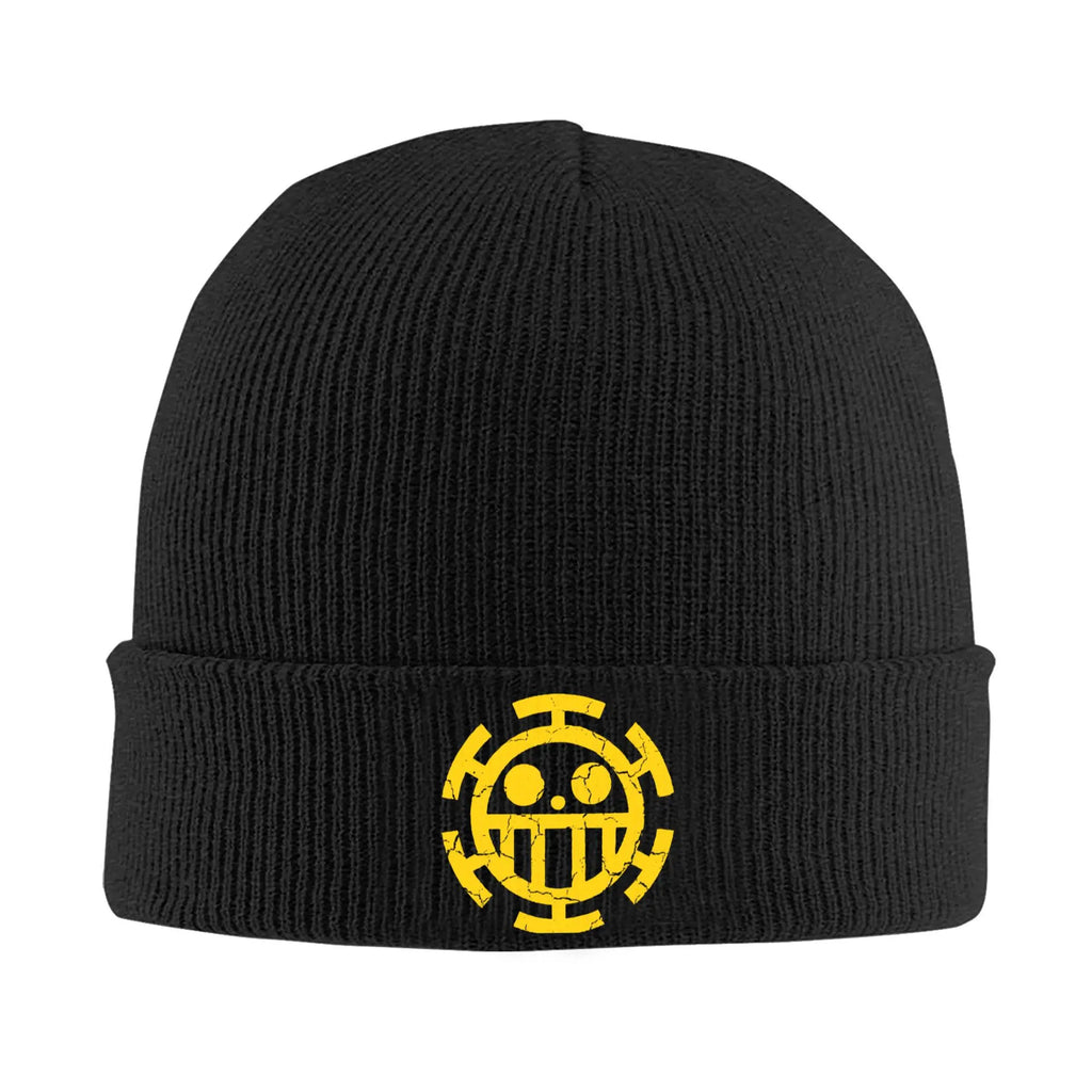 Trafalgar D. Law One Piece Beanie | Unisex Acrylic Knitted Winter Skullies