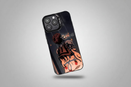 Akaza Demon Slayer Phone Case - Matte Shockproof Cover for iPhone