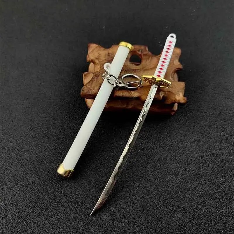 Mini Roronoa Zoro Samurai Sword Keychain