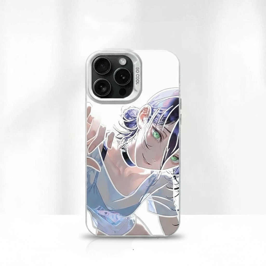 Chainsaw Man Reze Bomb Devil Anime Phone Case for iPhone