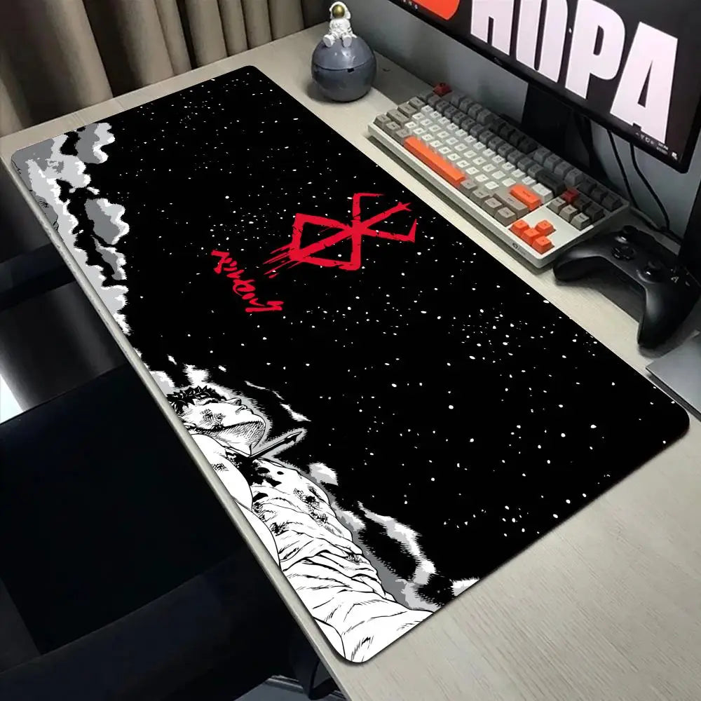 Berserk Gaming Mouse Pad Computer Accessories Deskmat