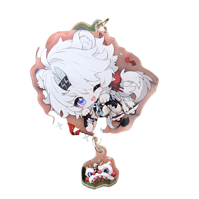 Wuthering Waves Keychain  Acrylic Anime Keyring