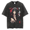 Uchiha Itachi Streetwear Cotton Short Sleeve Vintage Anime T-Shirt