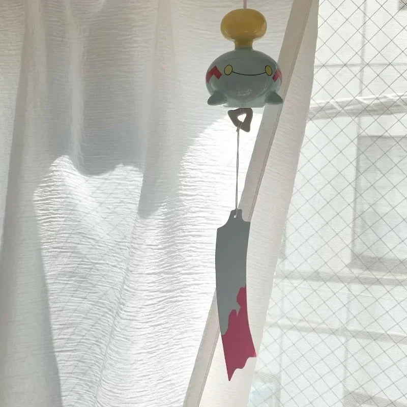 Pokemon Chimecho Wind Bell Handmade Wind Chimes Outdoor Glass Furin Wall Hanging Home Decor