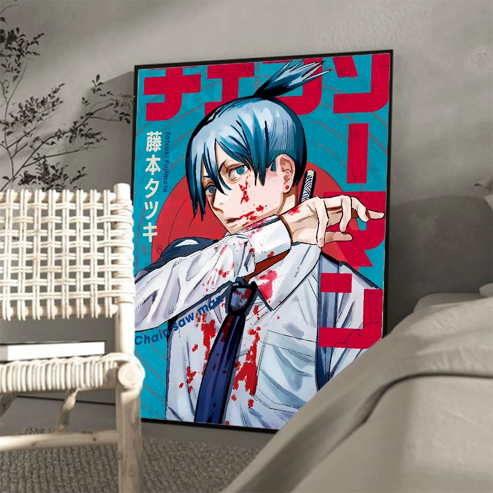 Chainsaw Man Poster Classic Vintage Posters Wall Decor