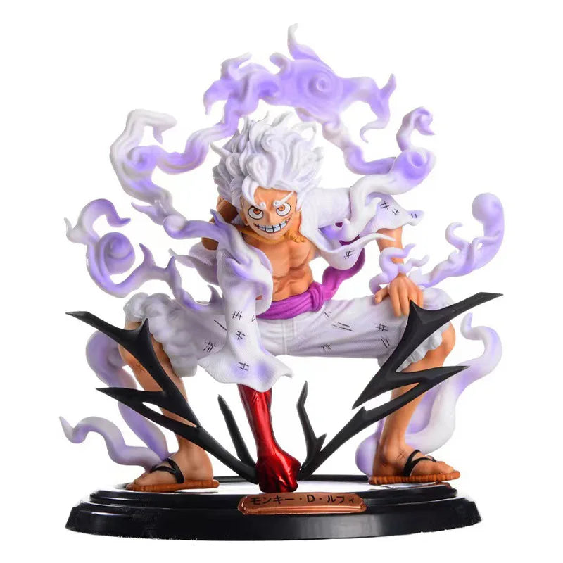 20cm Nika Luffy Gear 5 Sun God Nika Luffy Figurine Action Figures PVC Statue Collection