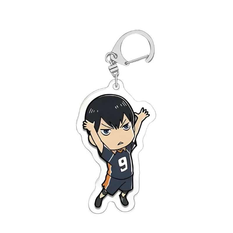 Haikyuu Acrylic Keychain Keyring Backpack Hanging Keychain