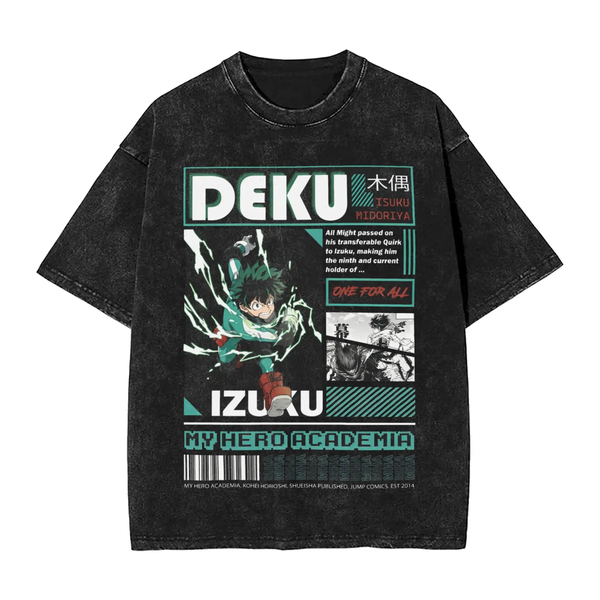 Official My Hero Academia T-Shirt: Pure Cotton O-Neck Short Sleeve Tee | MHA Merch