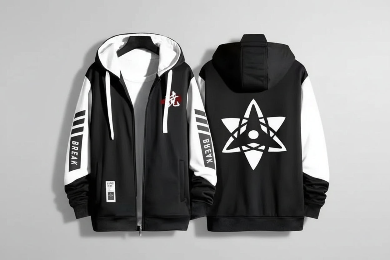 Naruto Uchiha Clan Cloak Jacket