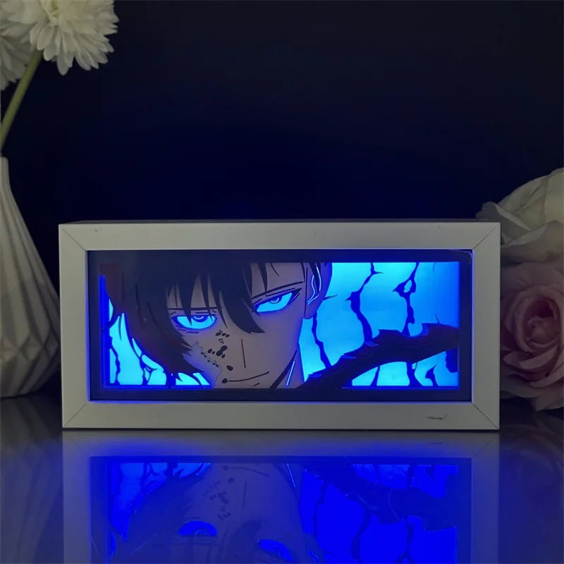 Solo Leveling Light Box for Bedroom Table Decor