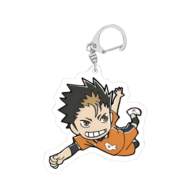 Haikyuu Acrylic Keychain Keyring Backpack Hanging Keychain