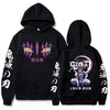 Akaza Graphic Streetwear Pullover Long Sleeve Fleece Hoodie
