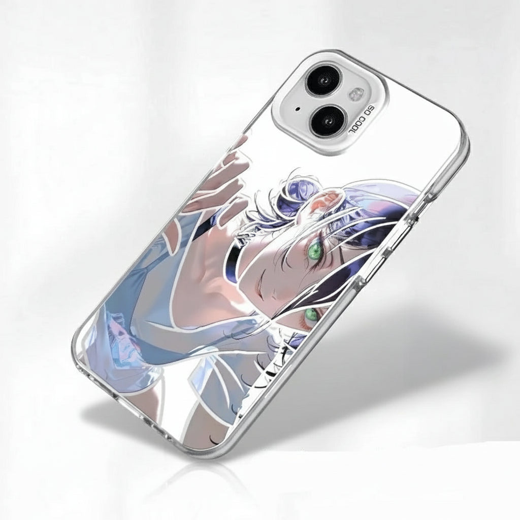 Chainsaw Man Reze Bomb Devil Anime Phone Case for iPhone