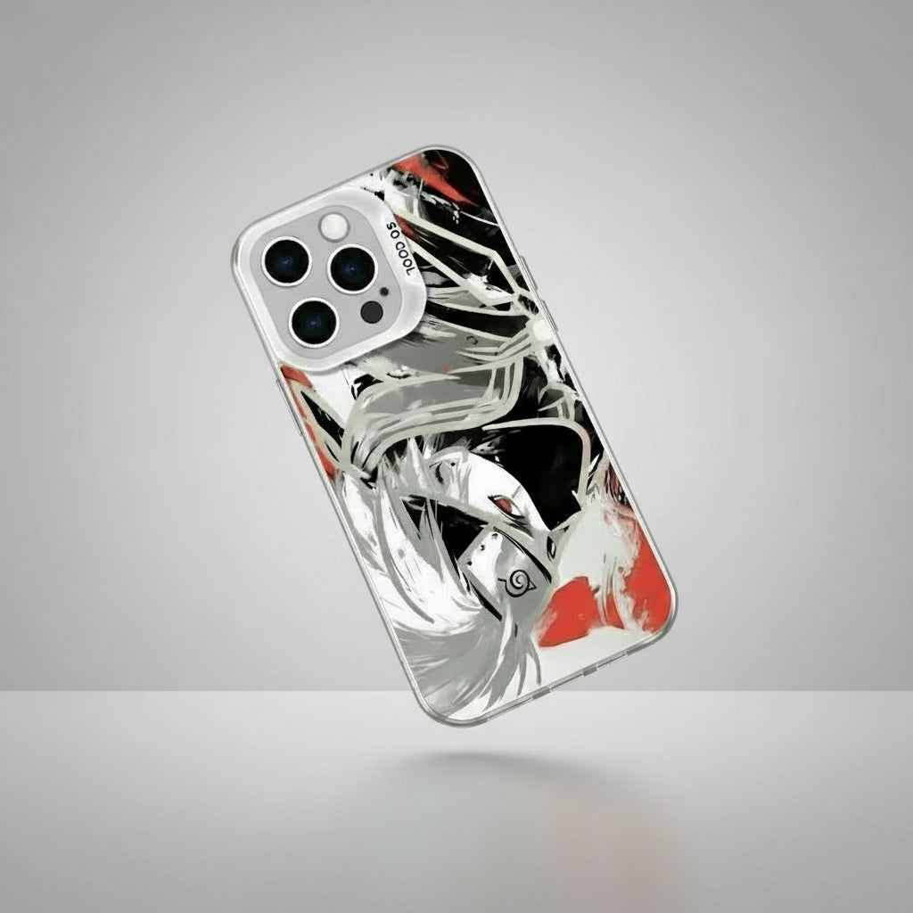 Naruto Sasuke Kakashi 3D Shockproof Phone Case for iPhone